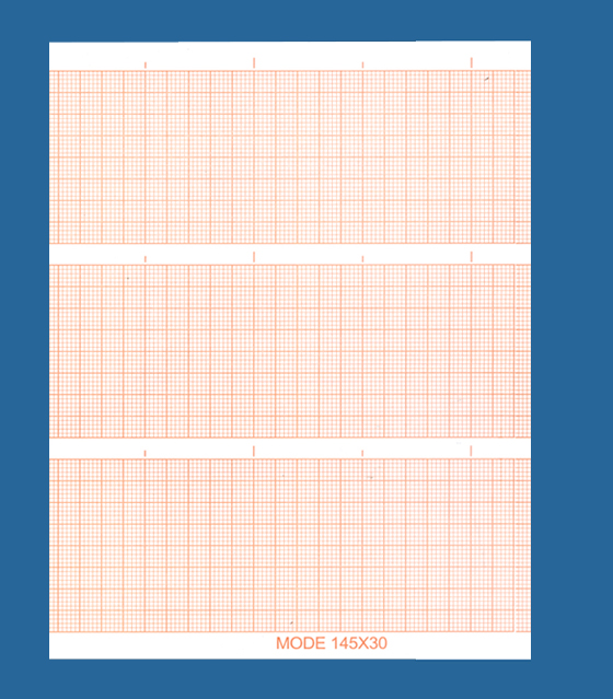 卷類(lèi)心電圖記錄紙-三導(dǎo)心電圖紙 145mm 30m 1