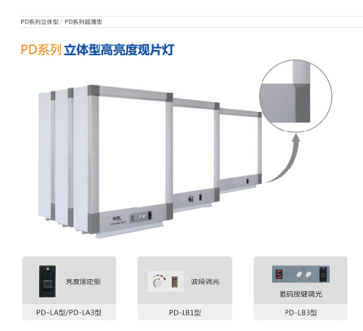 供應(yīng)粵華PD系列立體型高亮度觀片燈   710  