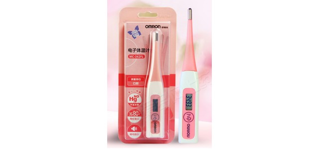 歐姆龍 電子基礎(chǔ)體溫計(jì)家用 測女性排卵期