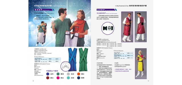 德國(guó)顧斯博士使用者的X射線防護(hù)服