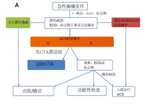 臨床綜述：利用冠脈CT血管造影準(zhǔn)確診斷急診胸痛患者