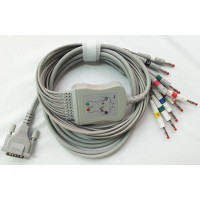 Hellige海力格心電圖機(jī)導(dǎo)聯(lián)線(xiàn)-Avionics (Del Mar) EKG cable